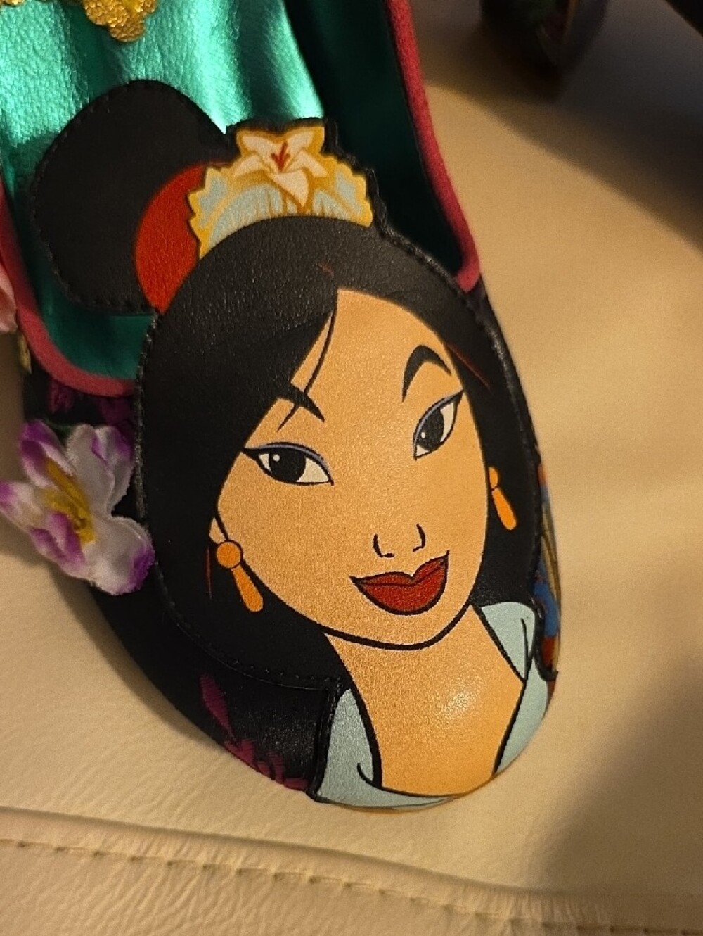 Disney's Mulan Woman's Heels By Irregular Choice NWT UK 40 - Picture 7 of 16